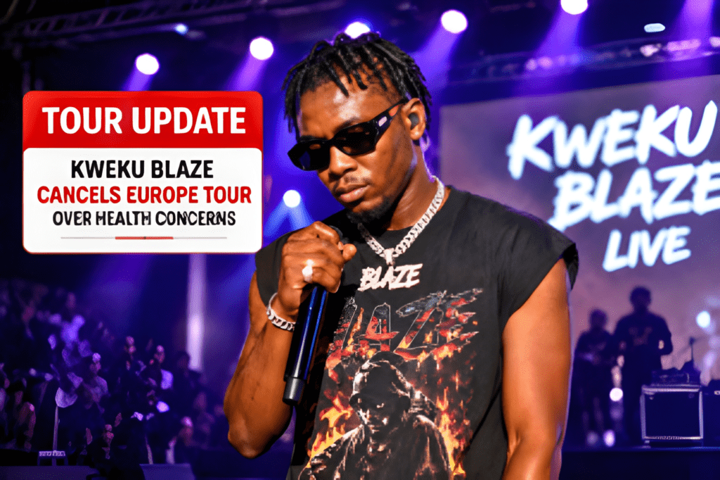 Ghanaian Music Star Cancels Europe Tour Over Health Concerns