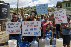 Residents Demand Action After Months of Water Shortages in Community