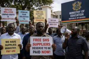 Free SHS Suppliers Threaten Ministry Picket Over GH¢50 Million Unpaid Debts